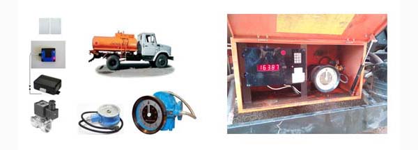 Модуль раздачи бензовоз